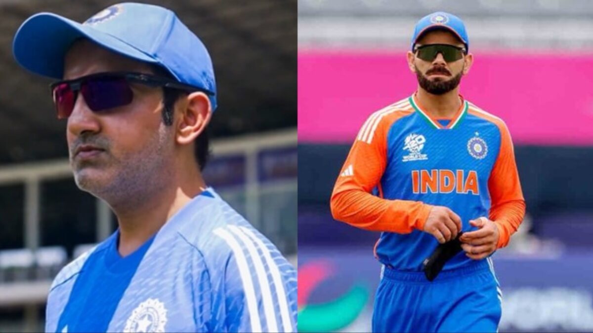 Gautam Gambhir and Virat Kohli.