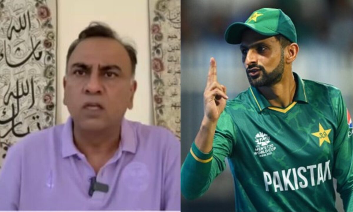 Basit Ali and Shoaib Malik.