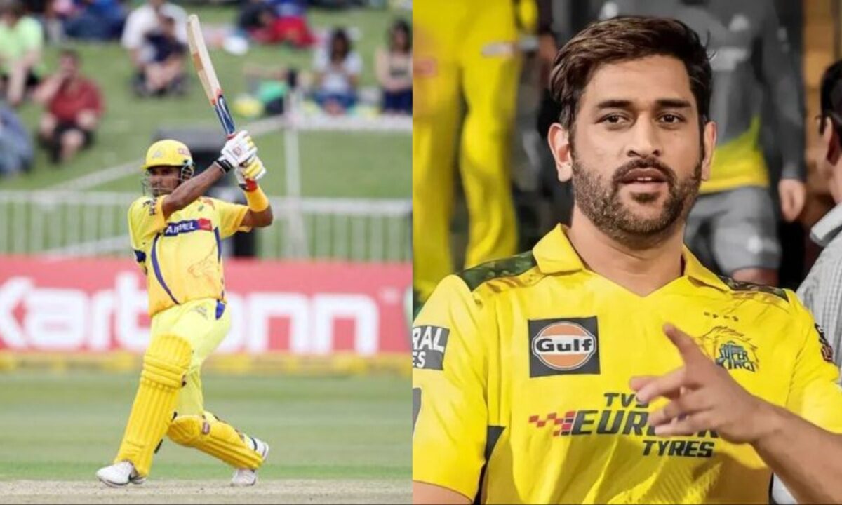 S Badrinath and MS Dhoni.