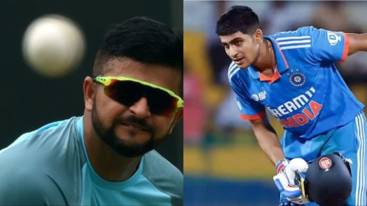 Suresh Raina and Shubman Gill.