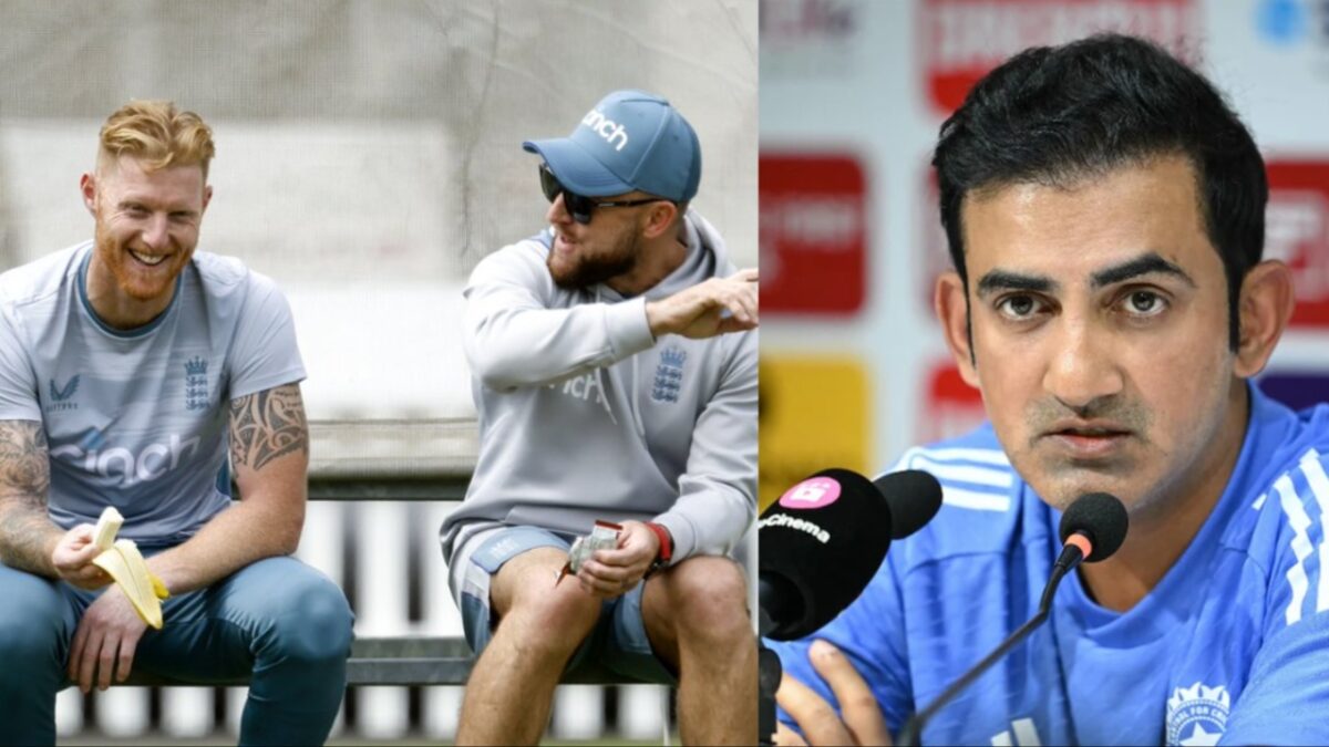 Ben Stokes, Brendon McCullum and Gautam Gambhir.