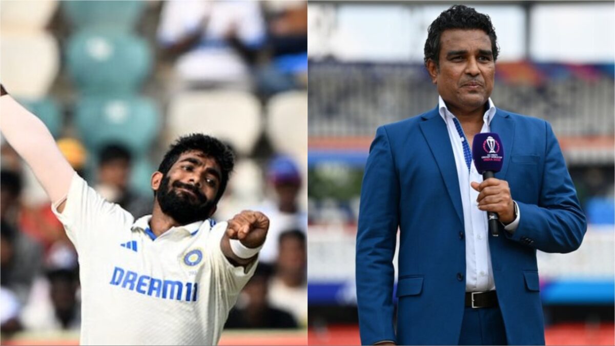 Jasprit Bumrah and Sanjay Manjrekar.