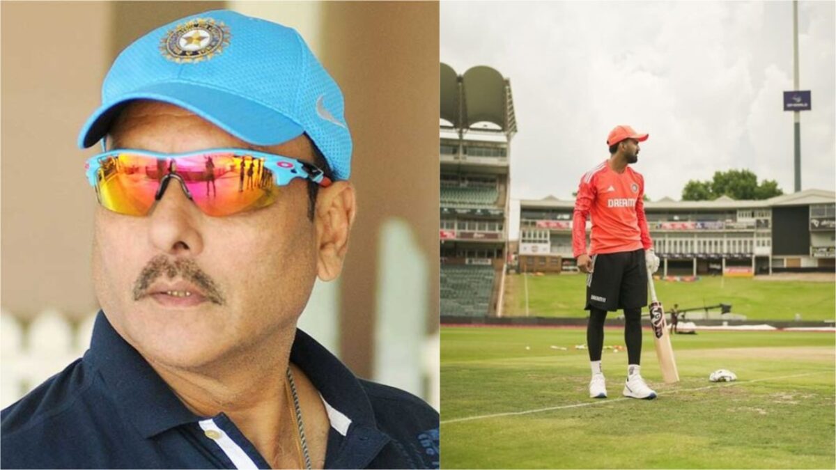 Ravi Shastri and KL Rahul.