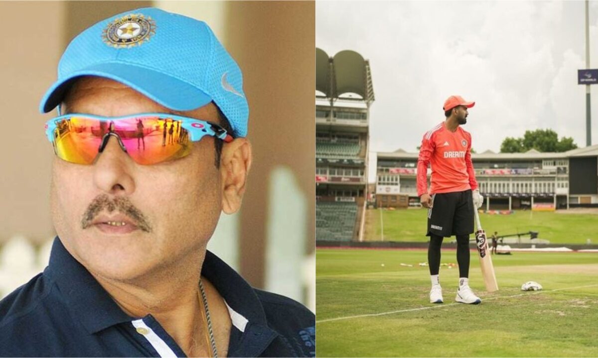 Ravi Shastri and KL Rahul.