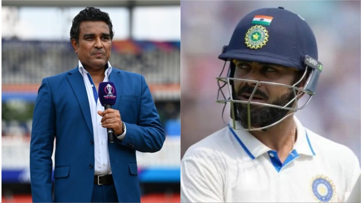 Sanjay Manjrekar and Virat Kohli.