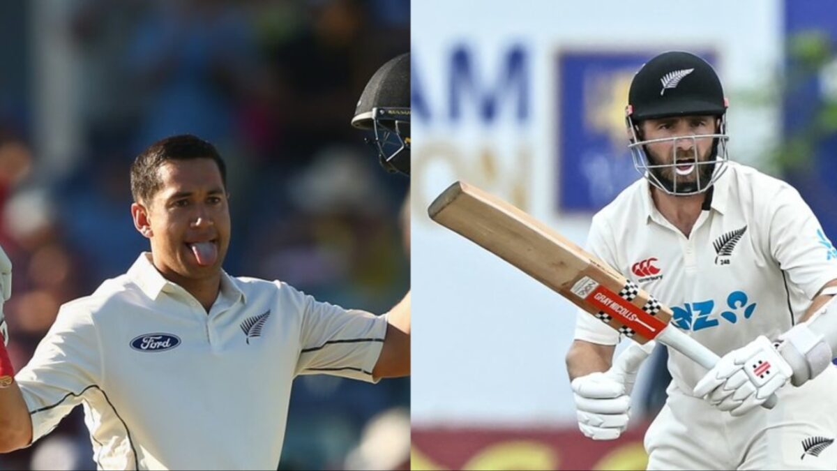 Kane Williamson and Ross Taylor.