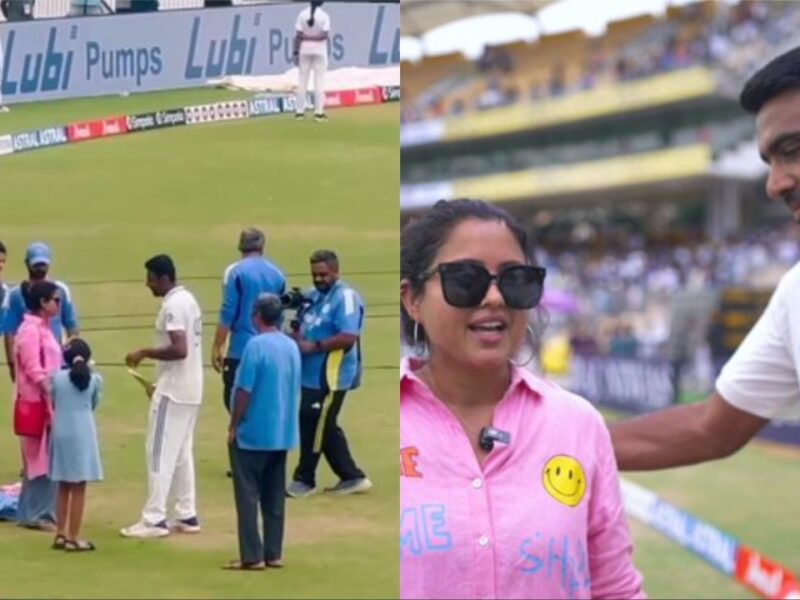 Watch: Ravichandran Ashwin Gives This Precious Gift To Daughters After 1st Test Win vs Bangladesh