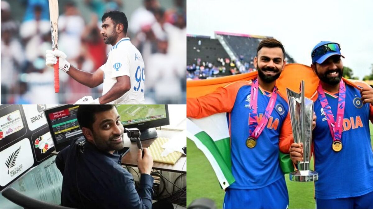 Tamim Iqbal, India's Rohit Sharma, Virat Kohli and Ravichandran Ashwin.