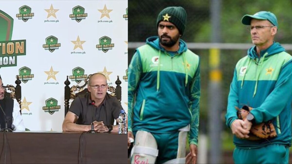 Gary Kirsten and Babar Azam.