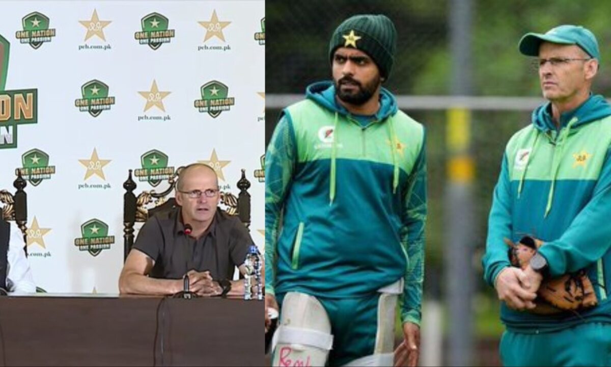 Gary Kirsten and Babar Azam.