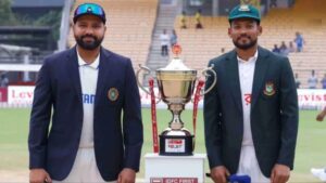 Report Reveals India vs Bangladesh Security Arrangements For 2nd Test In Kanpur 2 India captain Rohit Sharma and Bangladesh captain Najmul Hossain Shanto.