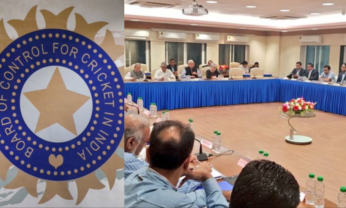 BCCI board meeting.