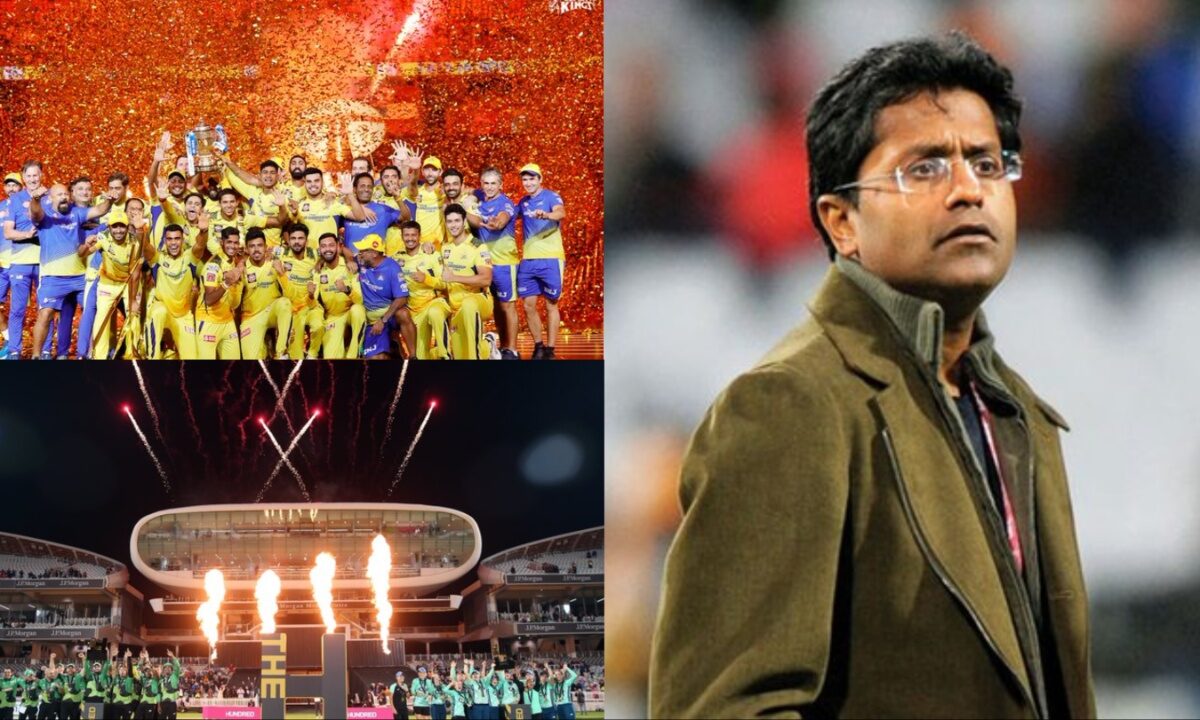 The IPL, Hundred and Lalit Modi.