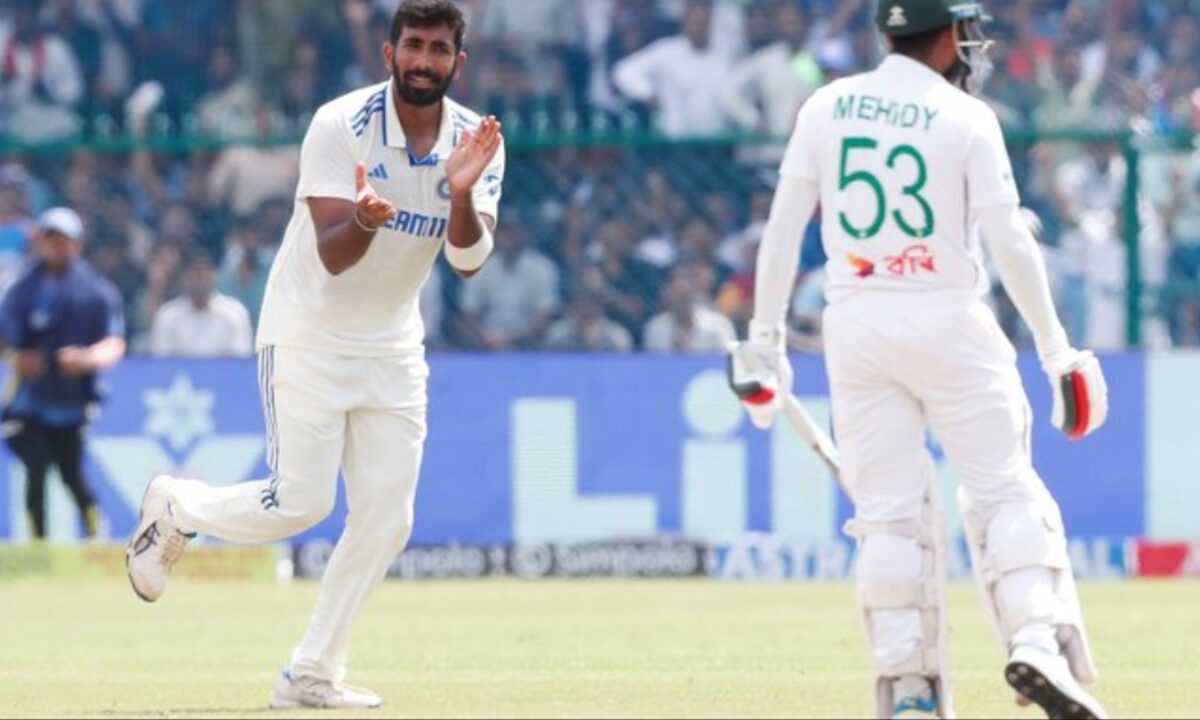 Jasprit Bumrah and Mehidy Hasan Miraz.