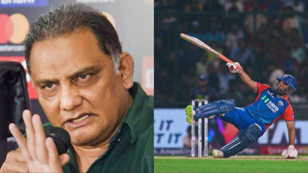 Mohammad Azharuddin and Rishabh Pant.