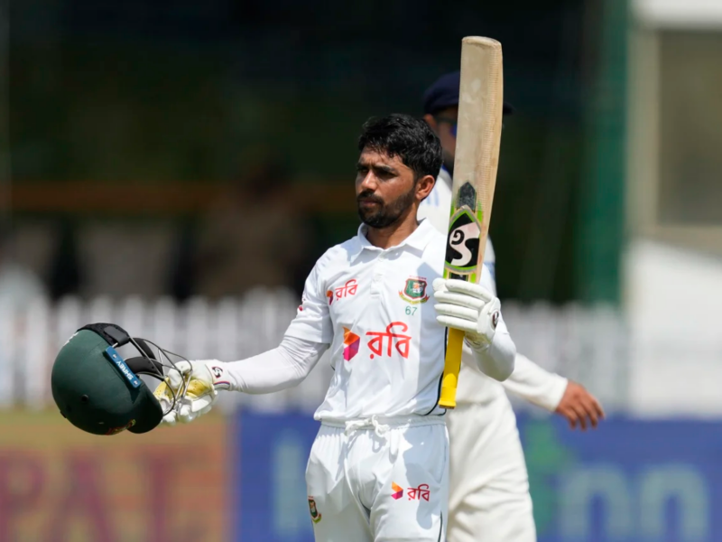 Mominul Haque’s Century In Kanpur Test Against India Helps Him Break Ricky Ponting’s 20-Year-Old Record