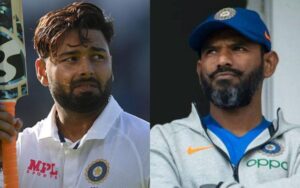 Rishabh Pant and R Sridhar. Photo- Getty