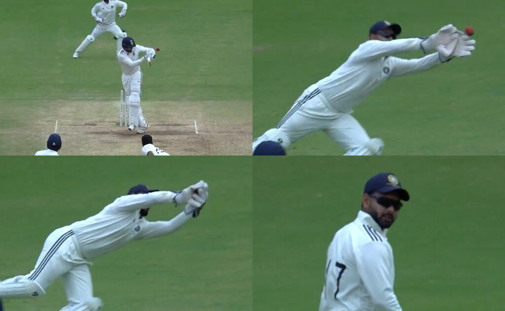Rishabh Pant catch. Photo- BCCI X