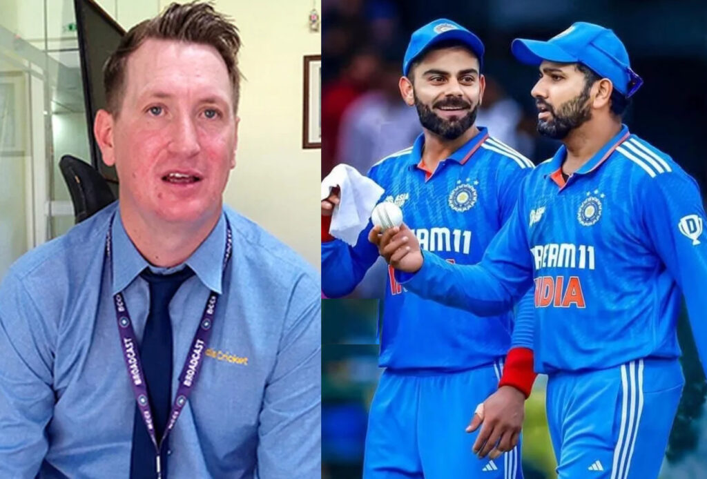 Virat Kohli, Rohit Sharma and Chris Morris. Photo- Twitter