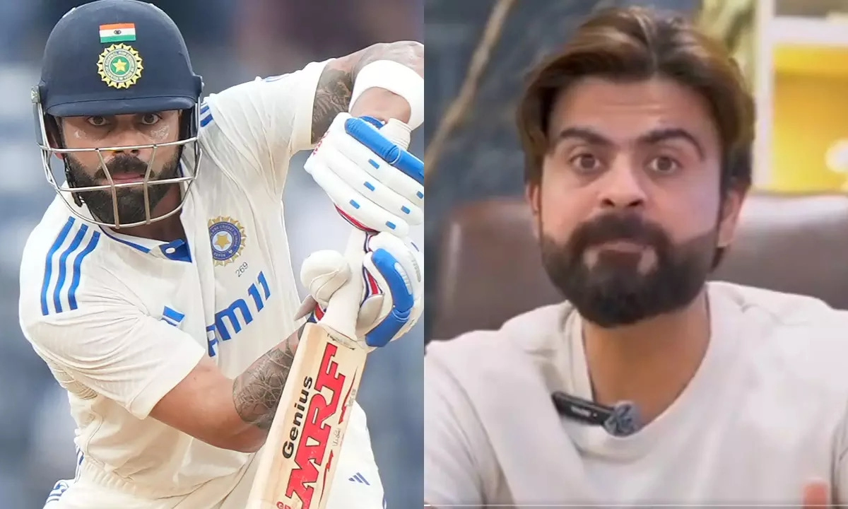 Virat Kohli and Ahmad Shahzad