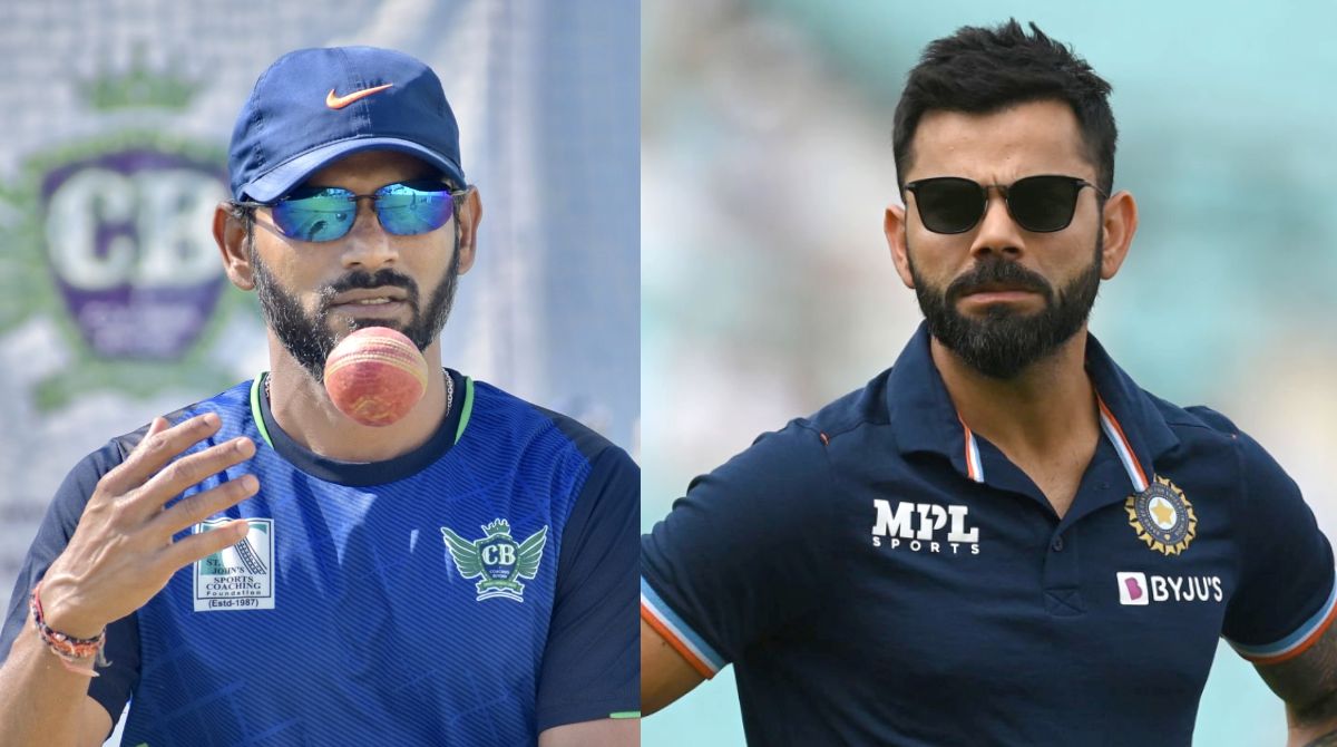 Virat Kohli and R Sridhar