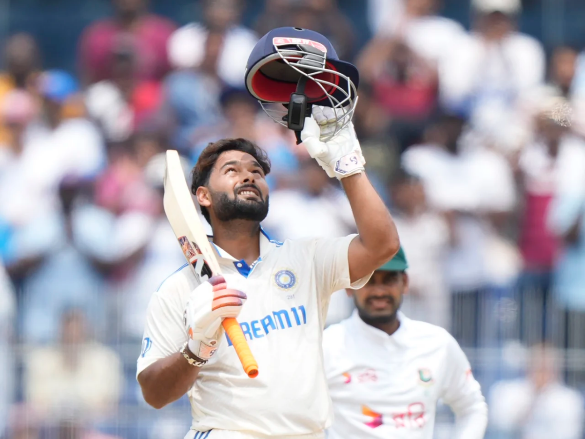 Rishabh Pant Talks About His ‘Emotional’ Century On Test Comeback In India V Bangladesh Chennai Test