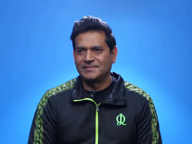 Aaqib Javed. Photo- Lahore Qalandars X