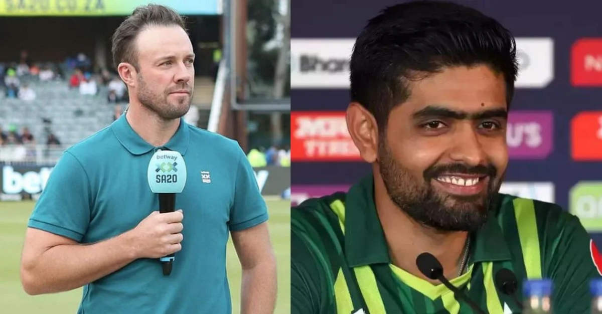 Ab de Villiers and Babar Azam