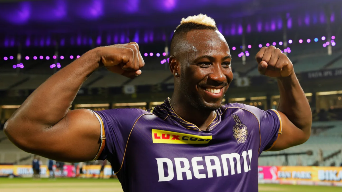 Andre Russell for KKR. Photo-IPL