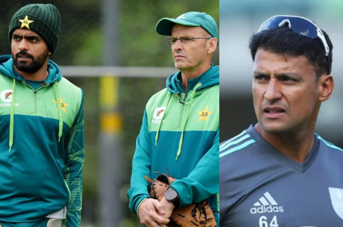 Babar Azam, Gary Kirsten and Yasir Arafat. Photo- Getty