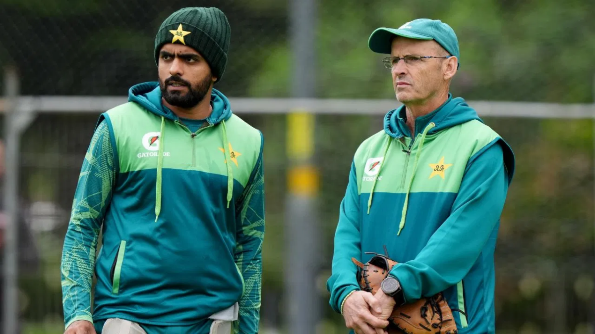 Babar Azam, Gary Kirsten. Photo- Getty