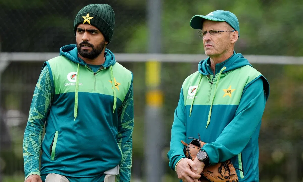Babar Azam, Gary Kirsten. Photo- Getty