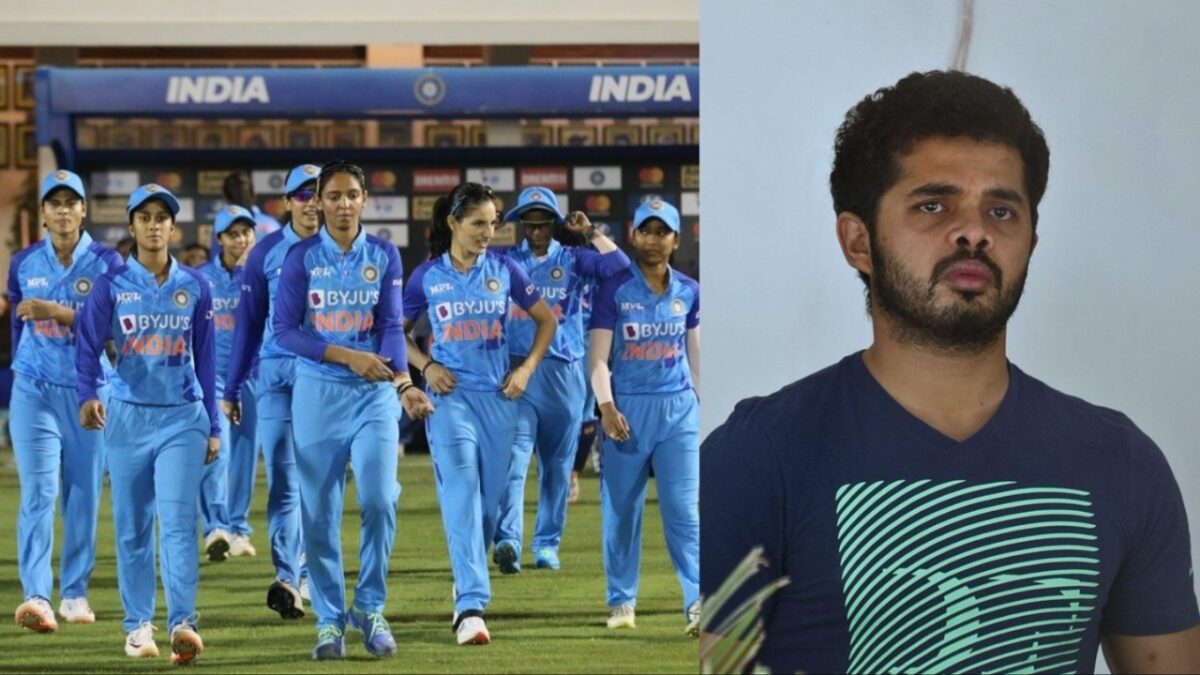 S Sreesanth and Indian women's Team.