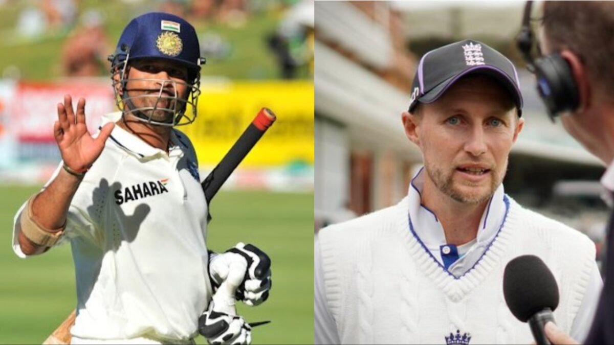 Joe Root and Sachin Tendulkar.