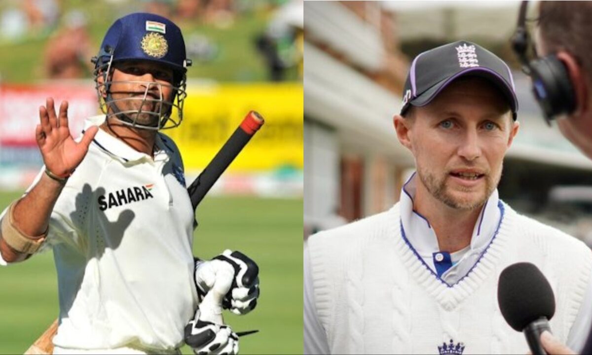 Joe Root and Sachin Tendulkar.