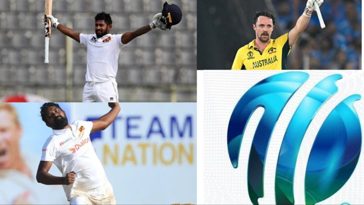 ICC nominations- Travis Head, Prabath Jayasuriya and Kamindu Mendis.