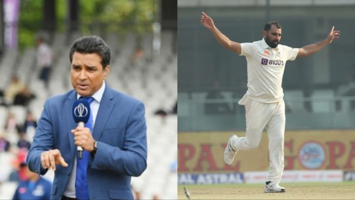 Sanjay Manjrekar and Mohammad Shami.