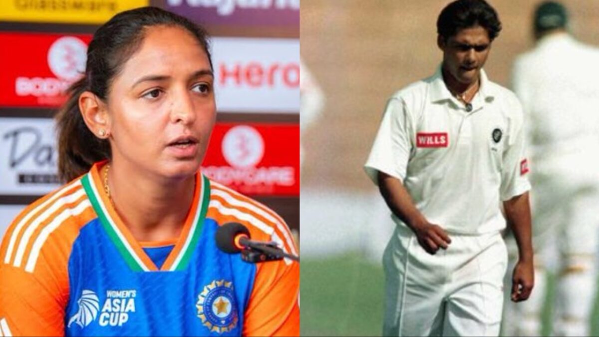 Dodda Ganesh and Harmanpreet Kaur.