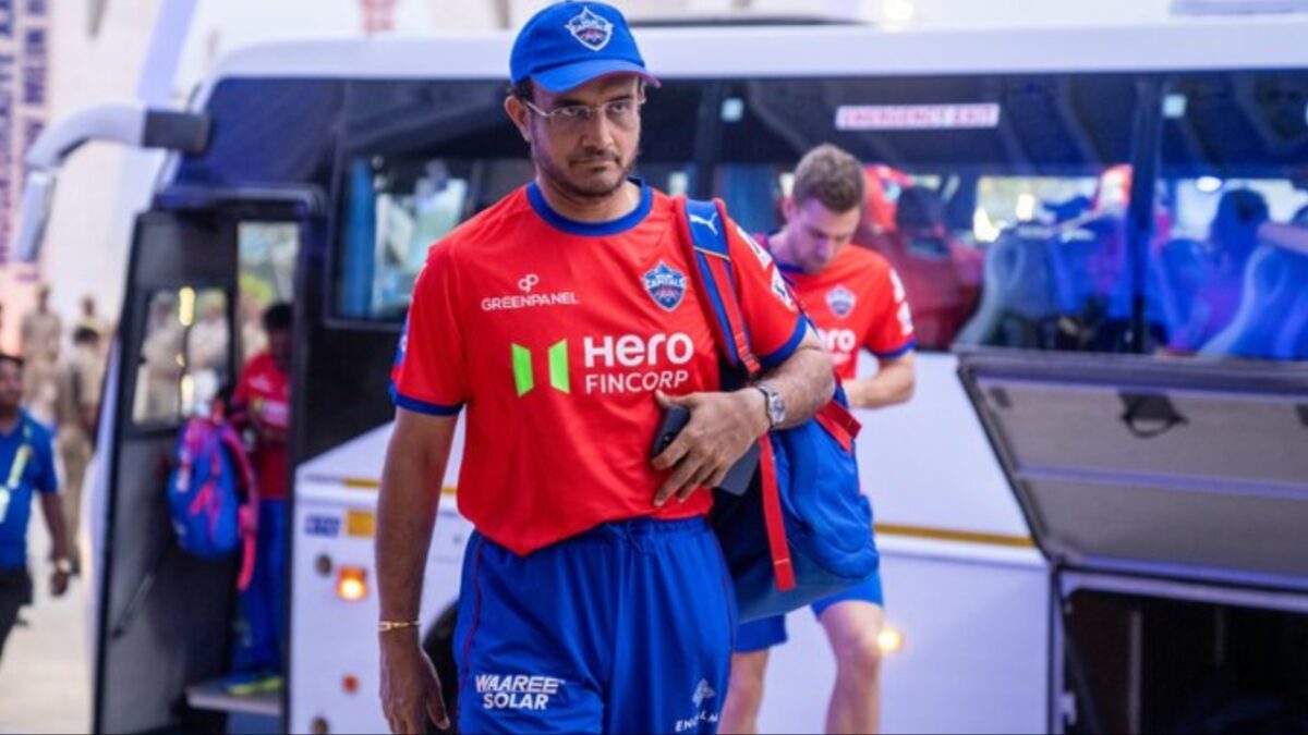 Sourav Ganguly in Delhi Capitals.