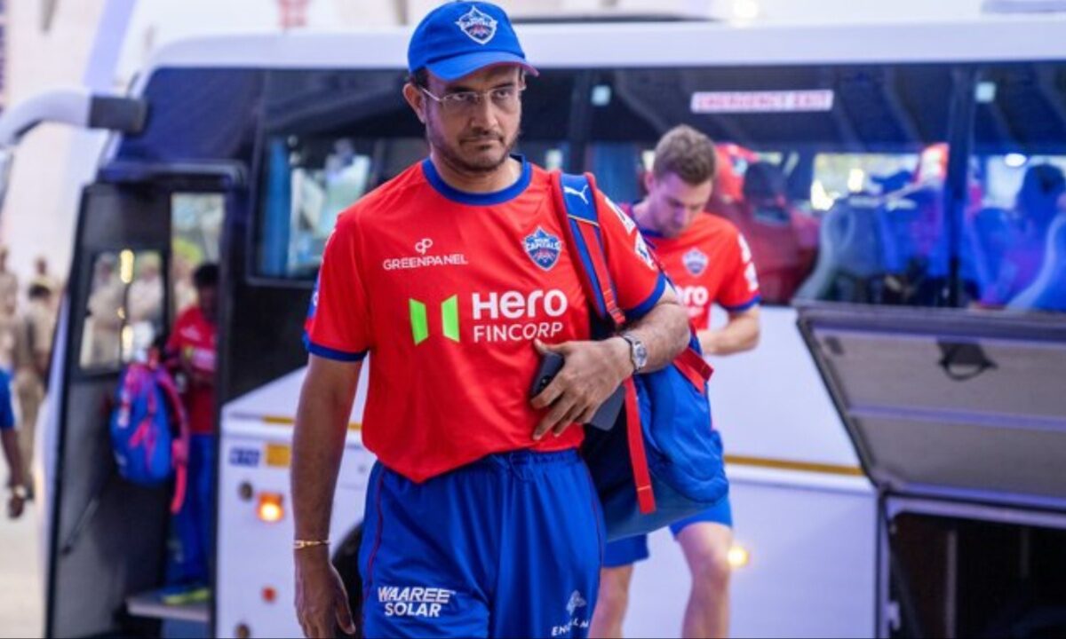 Sourav Ganguly in Delhi Capitals.