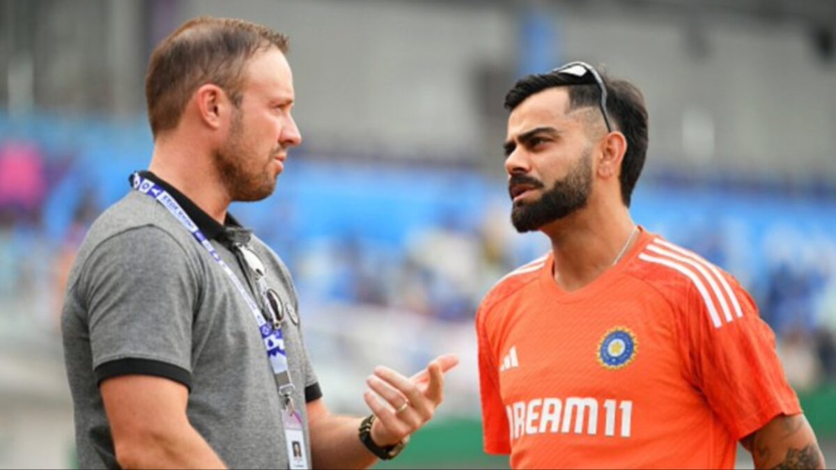 Ab de Villiers and Virat Kohli.