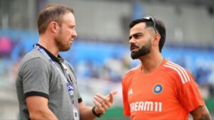 Ab de Villiers and Virat Kohli.