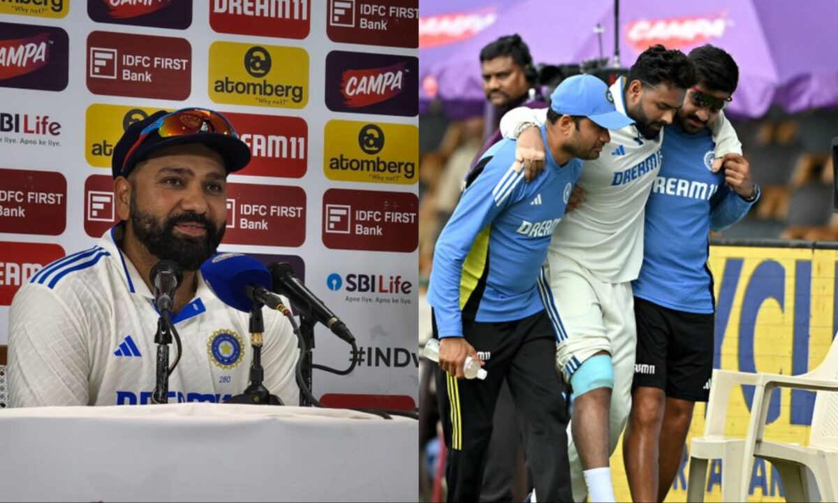 Rohit Sharma and Rishabh Pant.