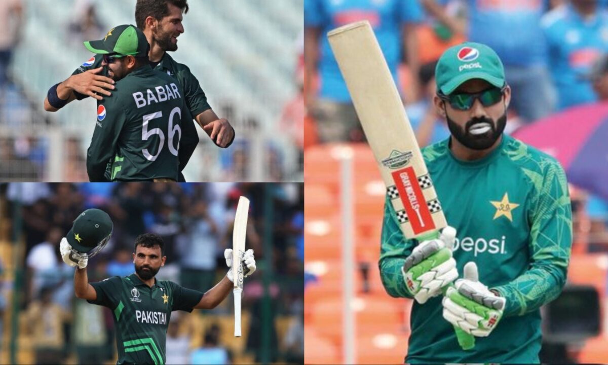 Babar Azam, Shaheen Afridi, Mohammad Rizwan and Fakhar Zaman of Pakistan.