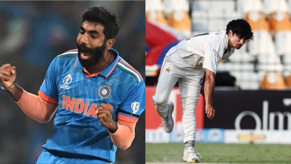 Jasprit Bumrah and Naseem Shah.