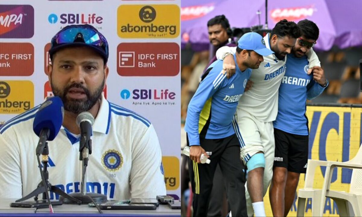 Rishabh Pant and Rohit Sharma.