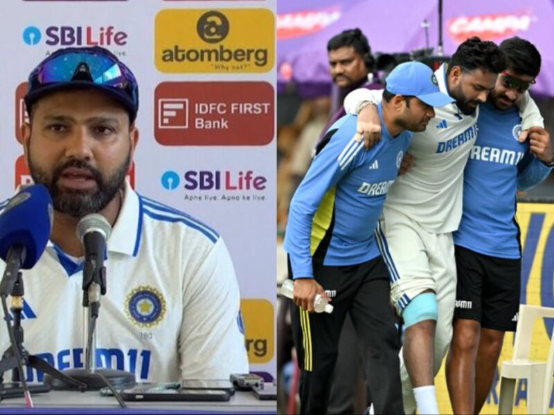 Rohit Sharma Provides Major Update On Rishabh Pant’s Injury Before 2nd Test vs New Zealand