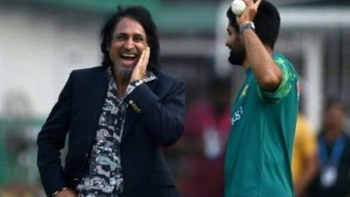 Ramiz Raja and Babar Azam.