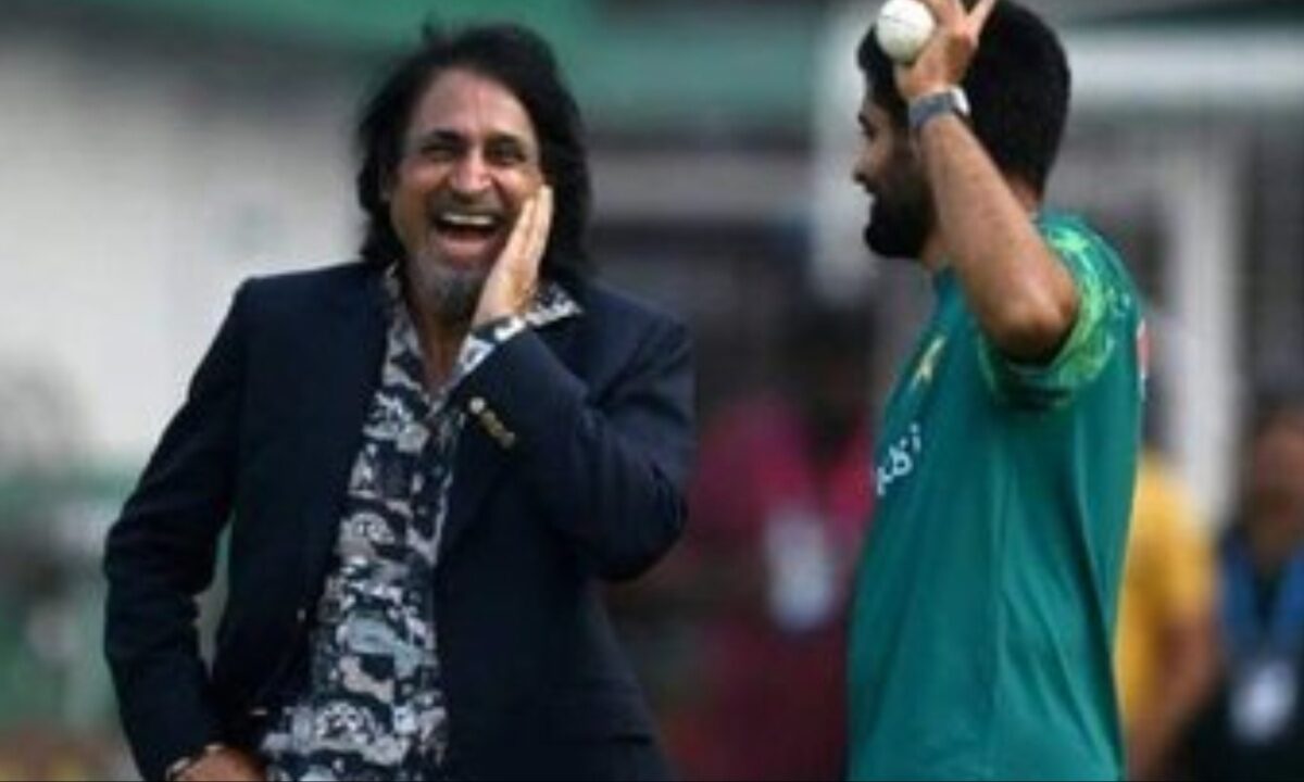 Ramiz Raja and Babar Azam.