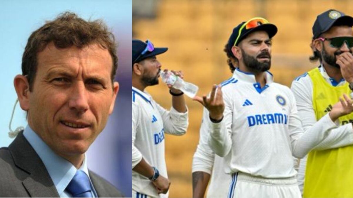 Michael Atherton, Virat Kohli, Akash Deep and Kuldeep Yadav.